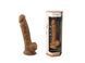Фаллоимитатор SilexD Johnny Caramel (MODEL 1 size 7in), двухслойный, силикон+Silexpan, диаметр 3,8см SO3835 фото 8