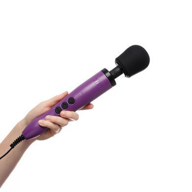 Вибромассажер DOXY Original Purple, очень мощный, питание 220В, пульсирующие вибрации SO1430 фото