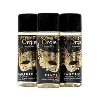 Набор масел для тантрического массажа Orgie &ndash; Tantric Mini Size Collection (3х30 мл), увлажнение SX1556 фото