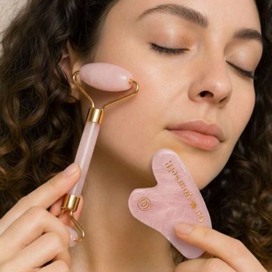 Набор массажеров гуаша Womanizer Gua Sha Set, роллер и скребок SX0925 фото