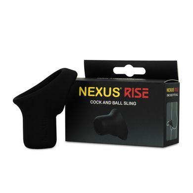 Ерекційне кільце Nexus Rise Cock and Ball Sling, для члена та яєчок, дуже широке SX1342 фото