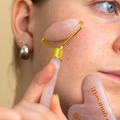 Набор массажеров гуаша Womanizer Gua Sha Set, роллер и скребок SX0925 фото