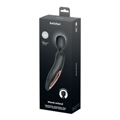 Вибромассажер Satisfyer Wand-erland (Black/Rosegold) SX2698 фото