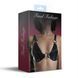 Лиф из натуральной кожи Feral Feelings - Bikini Top Black SO9420 фото 4