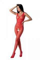 Бодистокинг с крыльями Passion BS098 One Size, red, средняя сетка, открытый доступ SO8936 фото