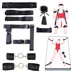 БДСМ-набір LOCKINK YEAHWOW Bed Restraint set SX2844 фото