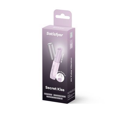 Вакуумний стимулятор Satisfyer Secret Kiss, магнітна технологія 3D Air Pulse, 30 режимів, кришечка SX2163 фото