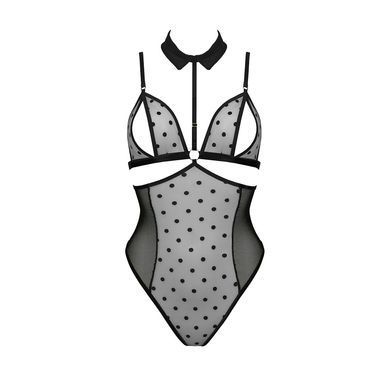 Боді Passion DOMINICA BODY S/M, black SO8428 фото