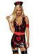 Вініловий костюм медсестри Leg Avenue Vinyl Naughty Nurse XS, сукня, фартух, пов&rsquo;язки SO9142 фото 1