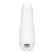 Вакуумний кліторальний стимулятор Satisfyer Curvy 1+ White з керуванням через інтернет SO3781 фото 4