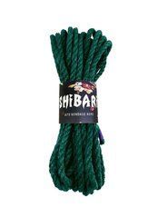 Джутова мотузка для шибарі Feral Feelings Shibari Rope, 8 м зелена SX2513 фото