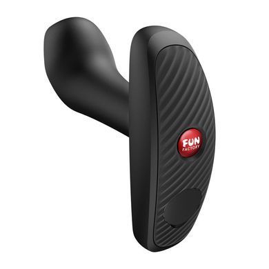 Анальна пробка з вібрацією Fun Factory Bootie Vibe Black, 12 режимів SX3714 фото