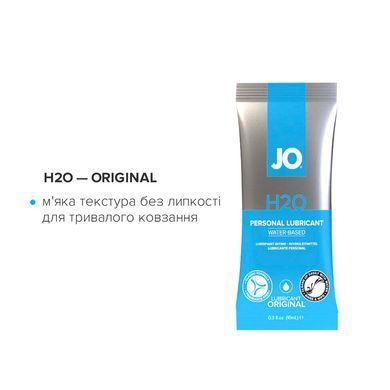 Набір змазок на водній основі JO Four Play (8&times;10 мл): H2O Original, Agap&eacute; Original, H2O Strawberry K SO6763 фото