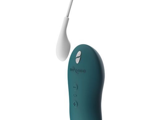 Потужний мінівібромасажер Touch X Green Velvet by We-Vibe, зручно поєднувати з проникним сексом SO6935 фото