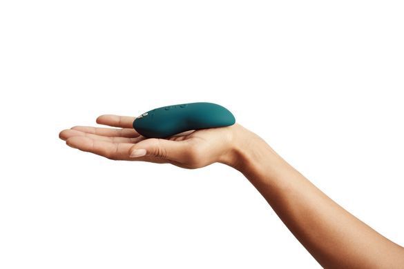Потужний мінівібромасажер Touch X Green Velvet by We-Vibe, зручно поєднувати з проникним сексом SO6935 фото