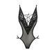 Боди монокини с декольте ERZA BODY black S/M - Passion PS26002 фото 3
