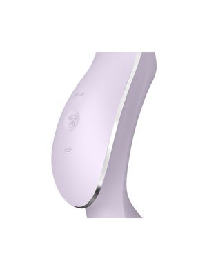 Вакуумный стимулятор с вибрацией Satisfyer Curvy Trinity 2 Violet SO6084 фото