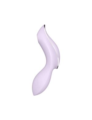 Вакуумный стимулятор с вибрацией Satisfyer Curvy Trinity 2 Violet SO6084 фото