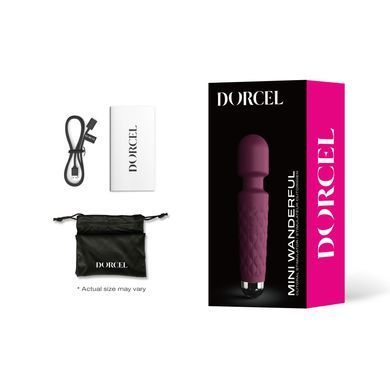 Мінівібромасажер Dorcel Wand Mini Wanderful Plum SO7815 фото