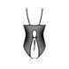 Боди с ажурным декором и открытым шагом Ursula Body black L/XL &mdash; Passion SO5829 фото 4