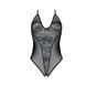 Боди с ажурным декором и открытым шагом Ursula Body black L/XL &mdash; Passion SO5829 фото 3