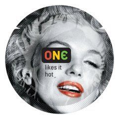 Презерватив ONE Color Sensations - ONE likes it hot (Red) 1 шт SX0770 фото