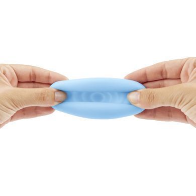 Мастурбатор-яйце Wooomy Wigggler Mini Masturbator, дуже ніжний, пробник лубриканту Amorean 1 мл SX1706 фото