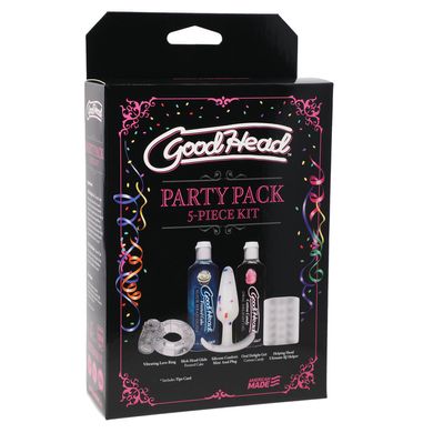 Набір Doc Johnson GoodHead - Party Pack - 5 Piece Kit SO6064 фото