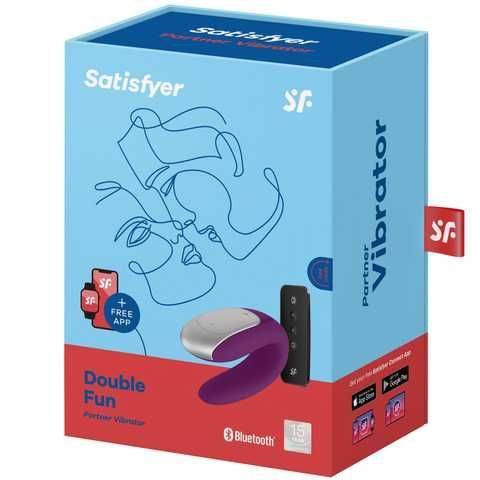 Замовити Смарт-вібратор для пар Satisfyer Double Fun (Violet) з