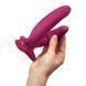 Двойной фаллоимитатор Fun Factory RYDE Wine Red, гибкие стволы, присоска SX3657 фото 4