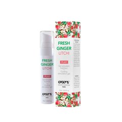 Стимулювальний гель EXSENS Kissable Fresh Ginger Litchi 15мл, можна для поцілунків, охолоджувальний SO2367 фото