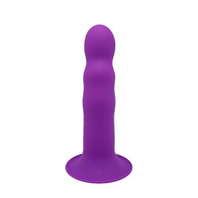 Дилдо с присоской Adrien Lastic Hitsens 3 Purple, отлично для страпона, диаметр 4,1см, длина 18,2см AD24023 фото