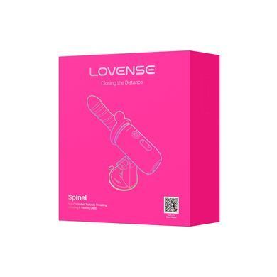 Смарт-мини секс-машина Lovense Spinel имитация фрикций, подогрев, 3 насадки, на присоске SX3316 фото