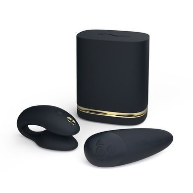 Премиальный подарочный набор Golden Moments: Womanizer Premium и We-Vibe Chorus Black SX2518 фото