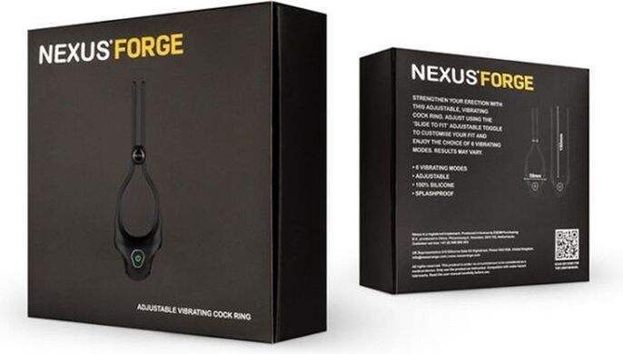 Ерекційне віброкільце-ласо Nexus FORGE Vibrating, 6 режимів SO8695 фото