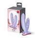 Подвійний фалоімітатор Fun Factory RYDE Purple, гнучкі стовбури, присоска SX3658 фото 6