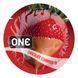 Ароматизированный презерватив ONE FlavorWaves Chocolate Strawberry, 1 шт, запах клубники и шоколада SX0748 фото 1